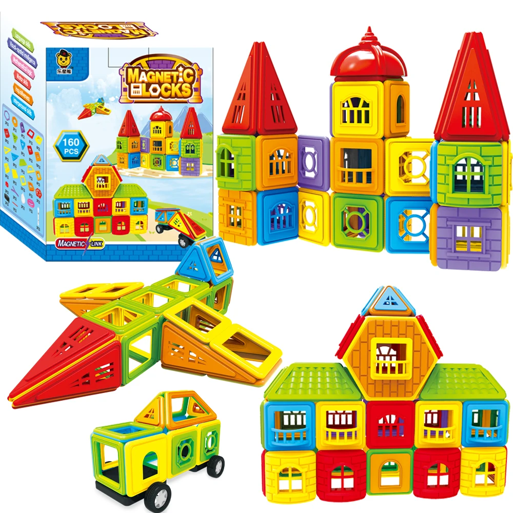 

77-402PCS Magnetic Blocks Magnetic Designer Building Construction Toys Set Mini Size Magnet Educational Toys for Children Gifts