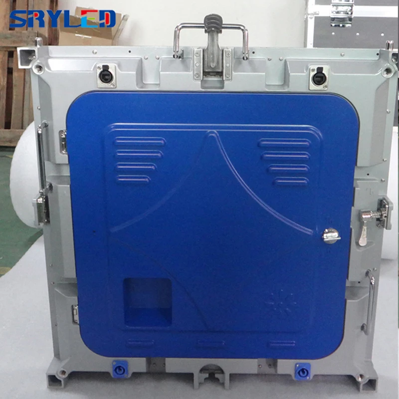 

P6 indoor full color led display die casting aluminum cabinet 576mm*576mm slim rental 1/16 scan panel billboard led screen