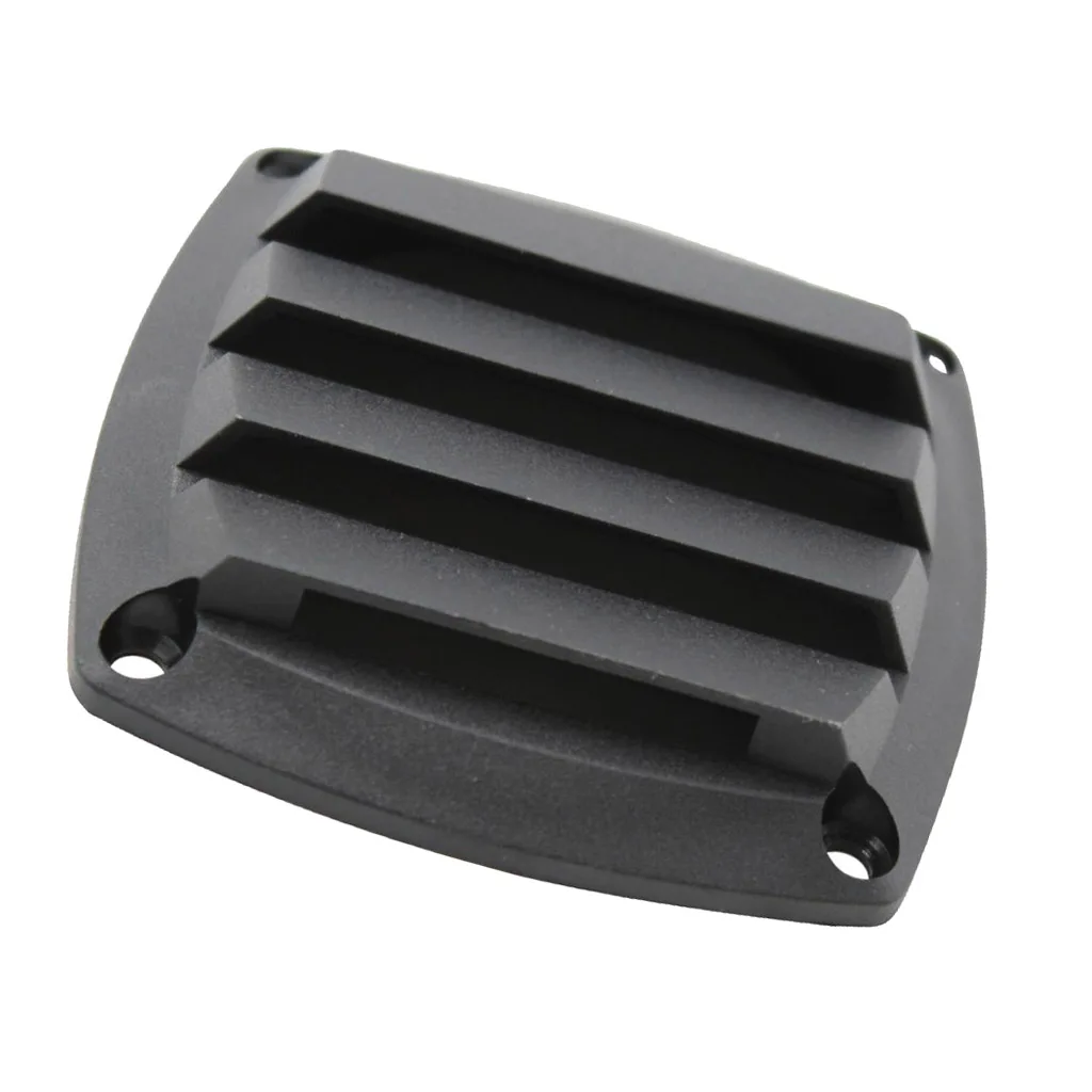 1 Piece 3inch Hose New Black Plastic Louvered Vents Ventilation Marine Vent for 3 Inch Boat Parts Deck Hardware
