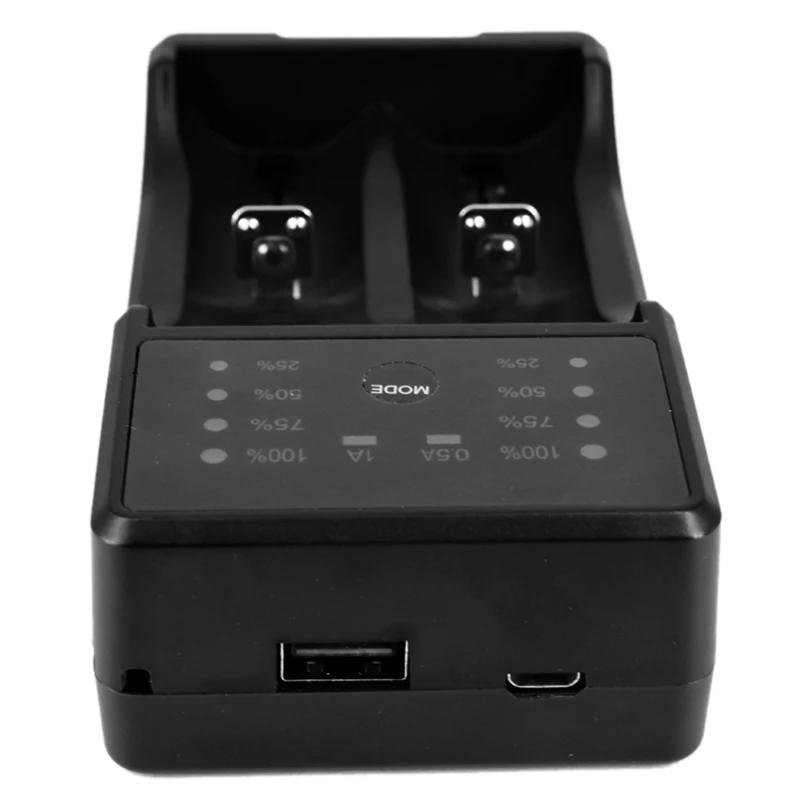 Интеллектуальное зарядное устройство Usb с функцией внешнего аккумулятора для 1 2