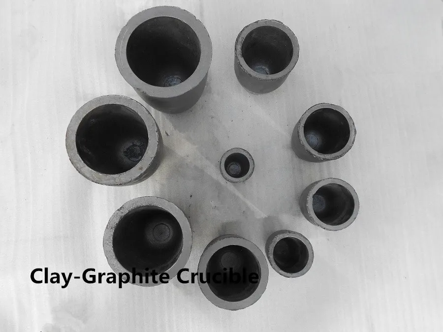 Induction heating crucible