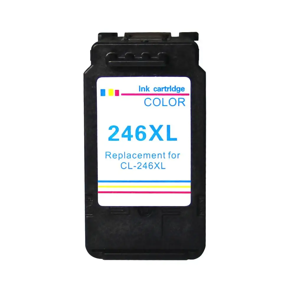 Ветеран PG245 CL246 Замена чернильных картриджей для Canon PG 245 PG-245 CL 246 для Canon Pixma iP2820 MX492 MG2924 MX492 MG2520 принтер - Цвет: CL246