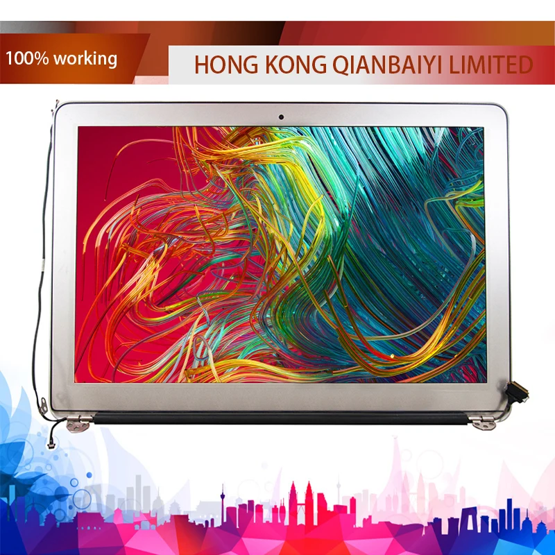 

100% New A1466 LCD Assembly for MacBook Air 13" 2010-2011 2-12 2013-2017 Year A1466 LCD Display Screen Assembly