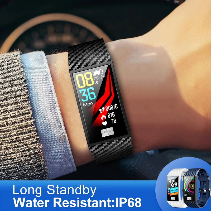 

2019 dt5828 Sport Smart Bracelet Band With Heart rate Monitor ECG Blood Pressure IP68 Fitness Tracker Wrisatband Smart Watch