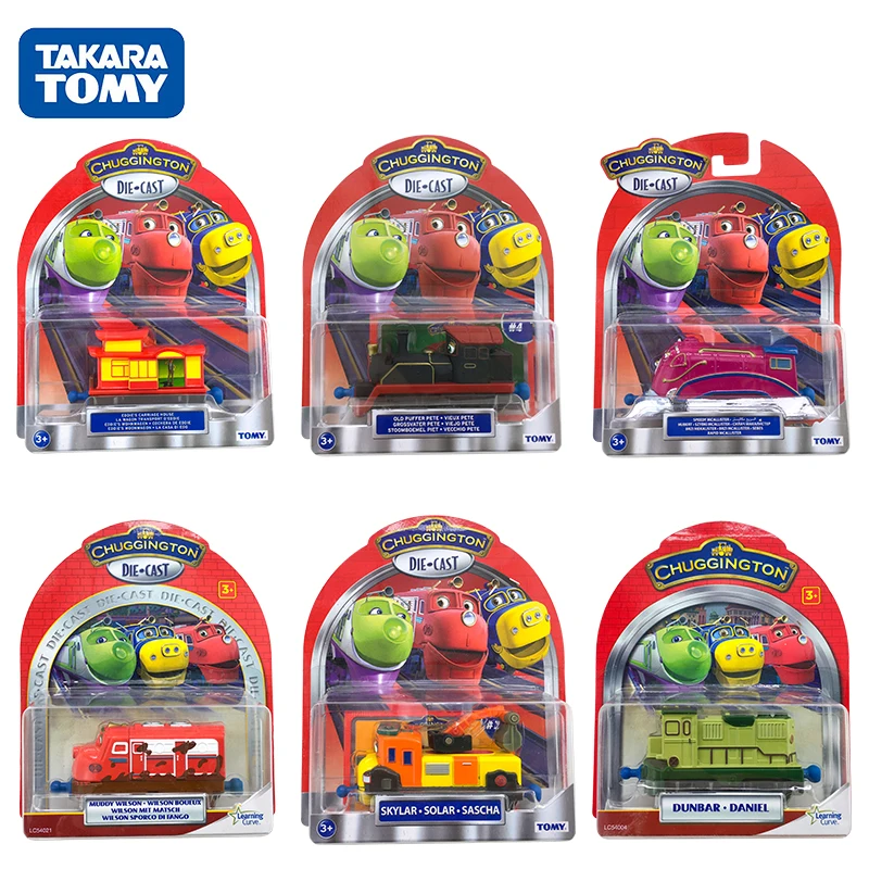 Takara Tomy Chuggington Metal Diecast Toy Trains Dunbar/Harrison/KOKO/Chugger/Chatsworth/Frostini/Emery/Wilson/Skylar