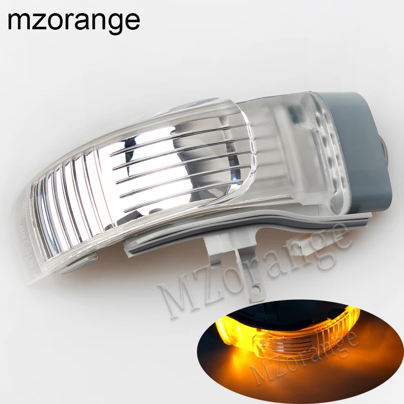 For VW Touran 2004 2005 2006 2007 2008 2009 2010 Outer Rearview Side Mirror LED Turn
