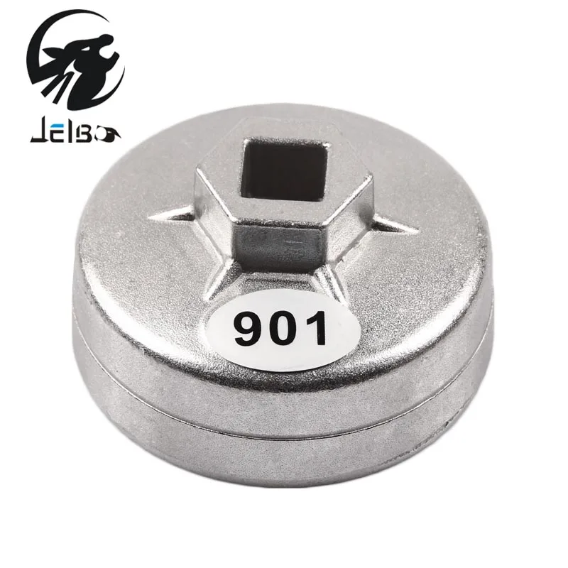 Jelbo 1 шт. масляный фильтр ключ Univresal практической езды 65 мм 14 флейты Конец Кепки