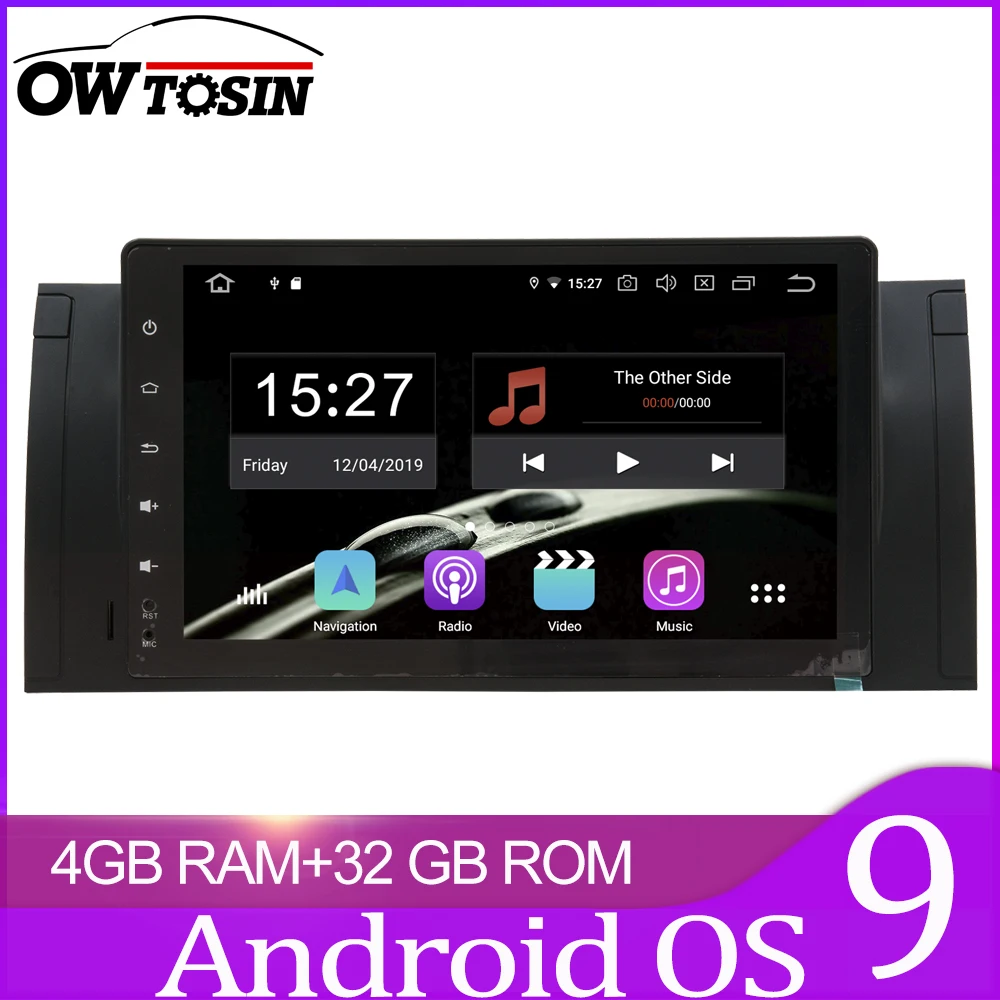 Top Owtosin Car Radio Multimedia Video Player Navigation Android 9.0 For BMW 5 Series E39 1996-2003 X5 E53 2000-2007 M5 1996-2003 0 Top Owtosin Car Radio Multimedia Video Player Navigation Android 9.0 For BMW 5 Series E39 1996-2003 X5 E53 2000-2007 M5 1996-2003 0