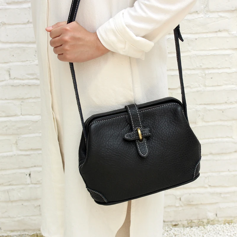 Оригинальные дизайнерские маленькие женские сумки на плечо из натуральной коровьей кожи, стильная женская сумка-мессенджер в стиле ретро, высокое качество, сумка-портфель, сумка-кошелек