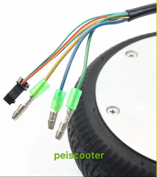 6,5 дюймов одиночный вал самобалансирующийся скутер Ступица колеса мотор phub-48