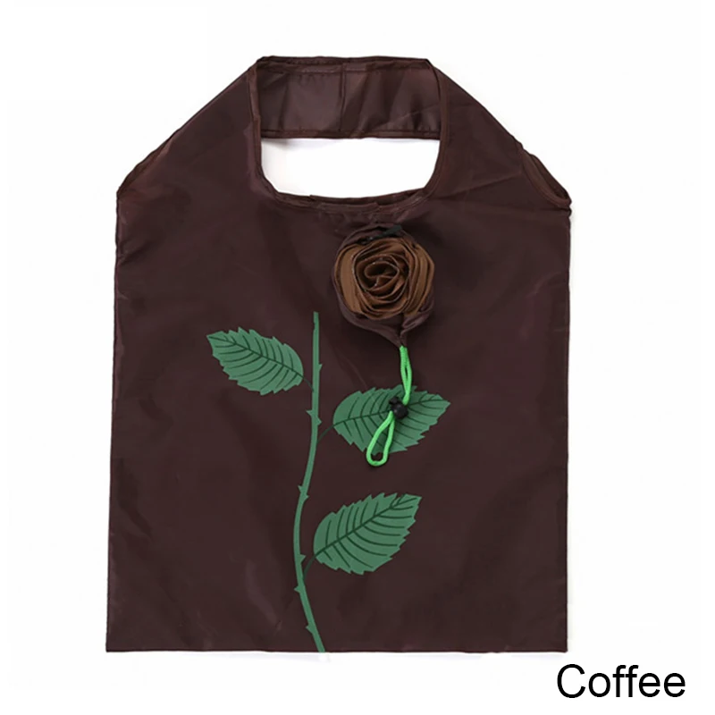 60 pçslote Shopping Bag Rose Flores Bolsa