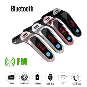 

WOOKRAYS 5V Car Bluetooth Car MP3 Player Hands-free Auto Wireless Bluetooth Car Player FM Transmitter USB Charger Car Accessorie