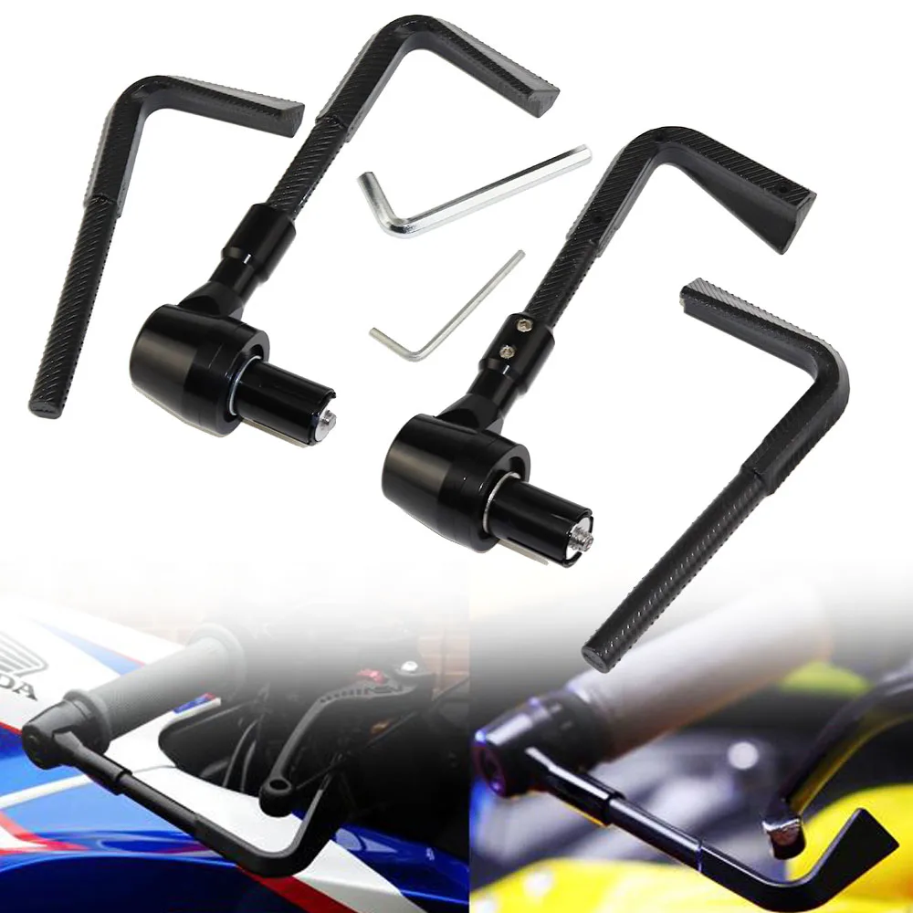 Motorcycle Handlebar Brake Clutch Levers Protector Guard Bar End Protector Guard Lever For Honda