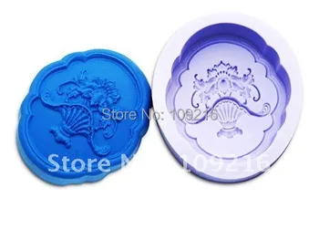 

wholesale!!!1pcs Flowers Basket (R0974) Silicone Handmade Soap Mold Crafts DIY Mold