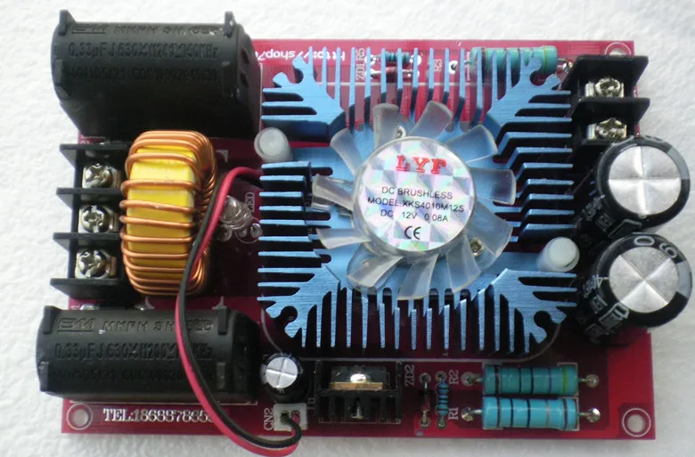 

ZVS driver board, Tesla coil power supply high voltage generator driver board has tapped ZVS power supply