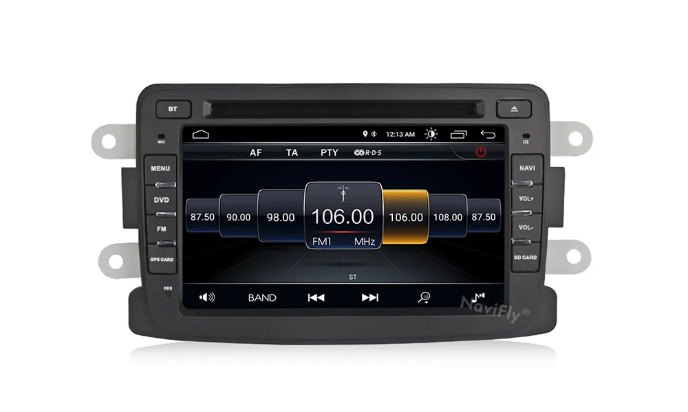 Best NaviFly Android 8.1 car multimedia player for Dacia/Sandero/Duster/Captur/Lada/Xray2 Logan2 car radio player with WIFI 8