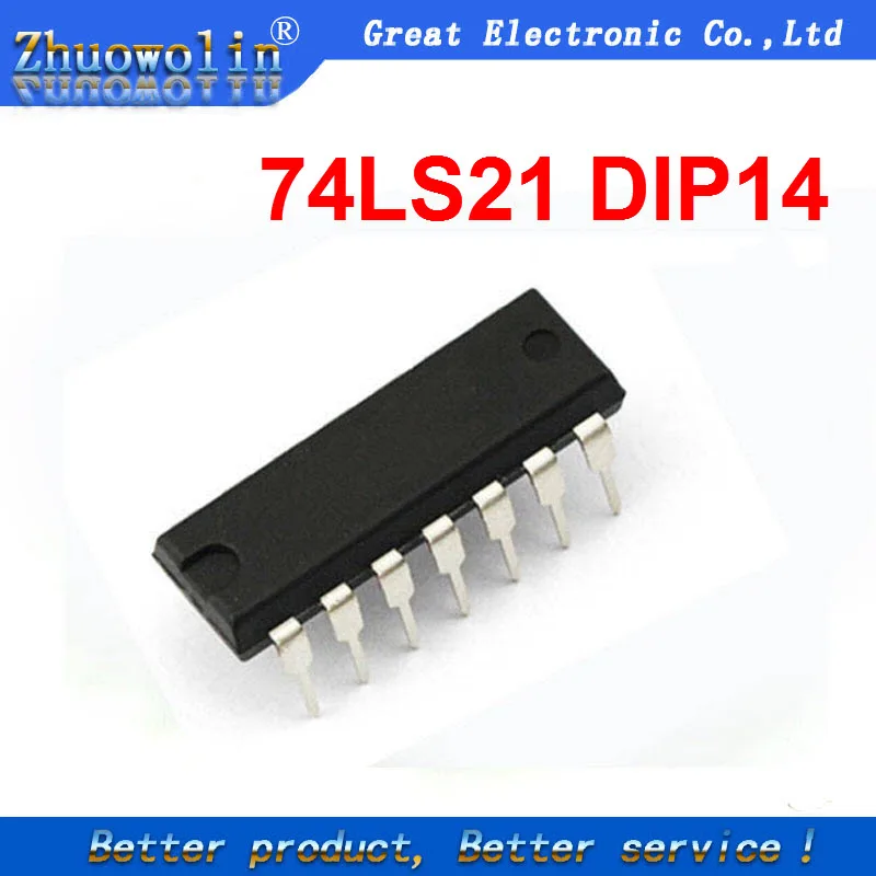 5 шт./лот 74LS21 SN74LS21N HD74LS21P DIP-14 | Электронные компоненты и принадлежности