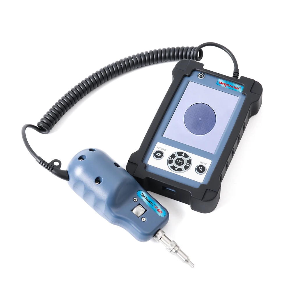 Tip600v Fiber Optic Connector Inspection Probe Microscope Fiber