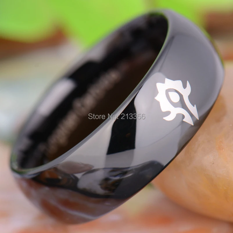 TUNGSTEN jóias de luxo 8 MM COMFORT