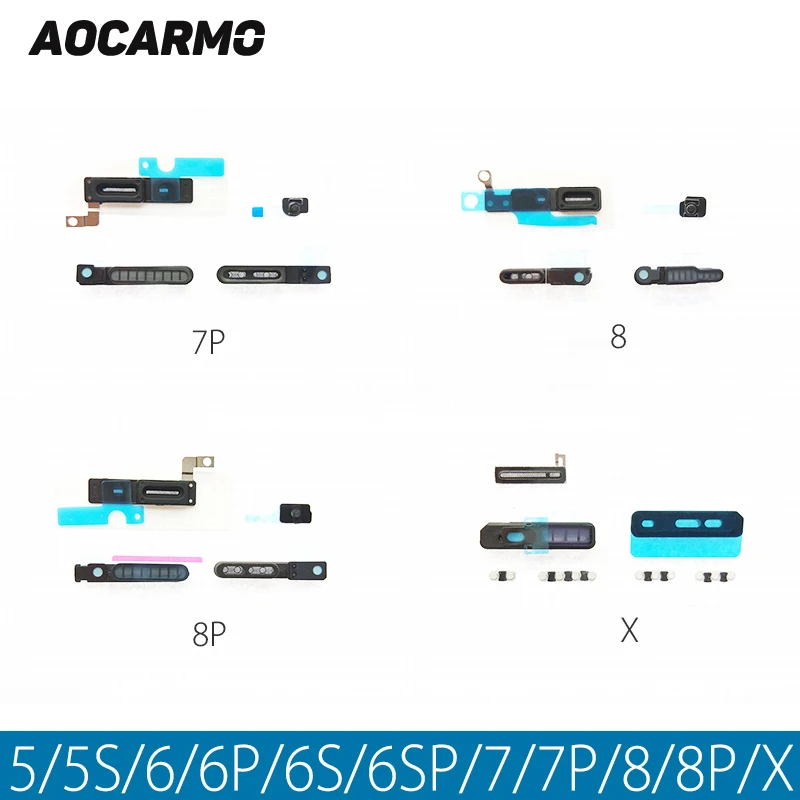 Aocarmo полный комплект Пылезащитная сетка для наушников динамик микрофон с клейкой