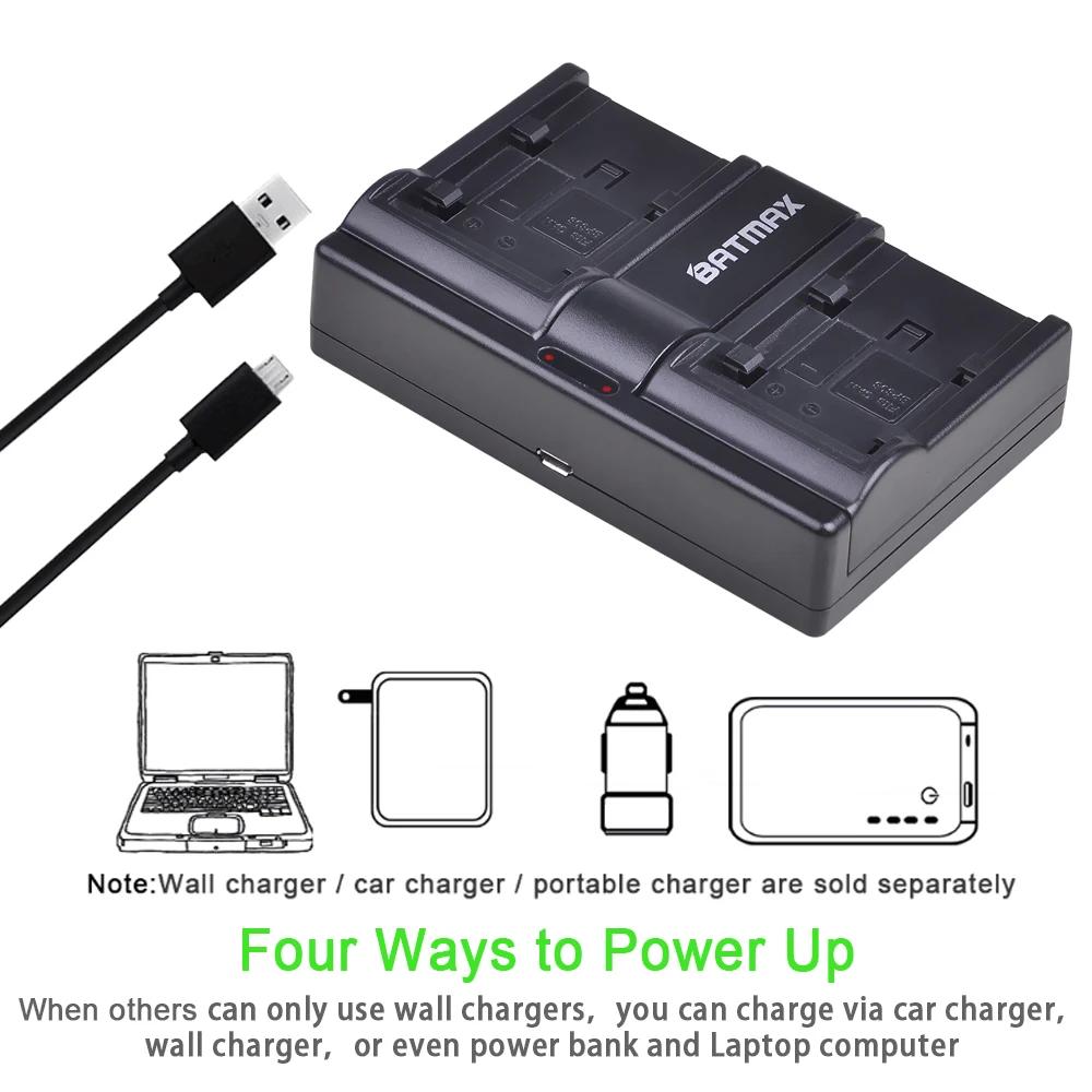 Li-ion + Carregador para Canon Xa20 e Filmadoras Bateria Vixia hf Usb Dual Channel G30 G40 Baterias Xa25 2pcs Bp-820 Bp820 - Image 4