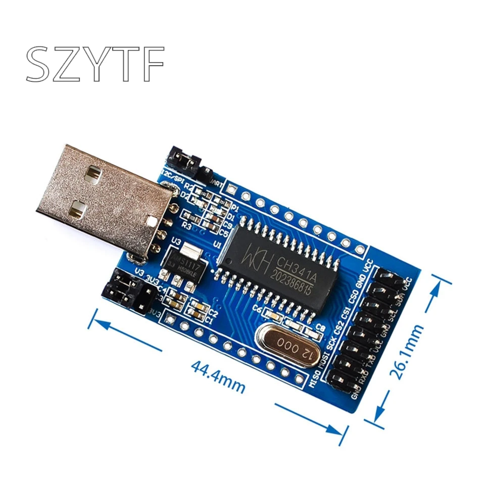 CH341A USB UART IIC SPI ttl ISP EPP/MEM параллельный преобразователь