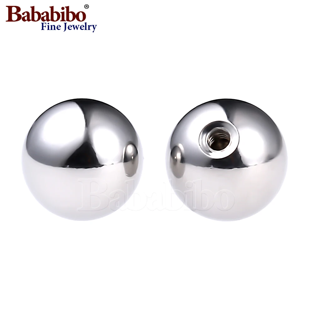 SILVER SURGICAL STEEL BELLY JEWELLERY LABRET EYEBROW 16G SPARE REPLACEMENT BALL 