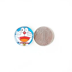 15 pieces a lot)Doraemon A Dream cartoon creative crystal glass 25mm fridge  magnet - AliExpress