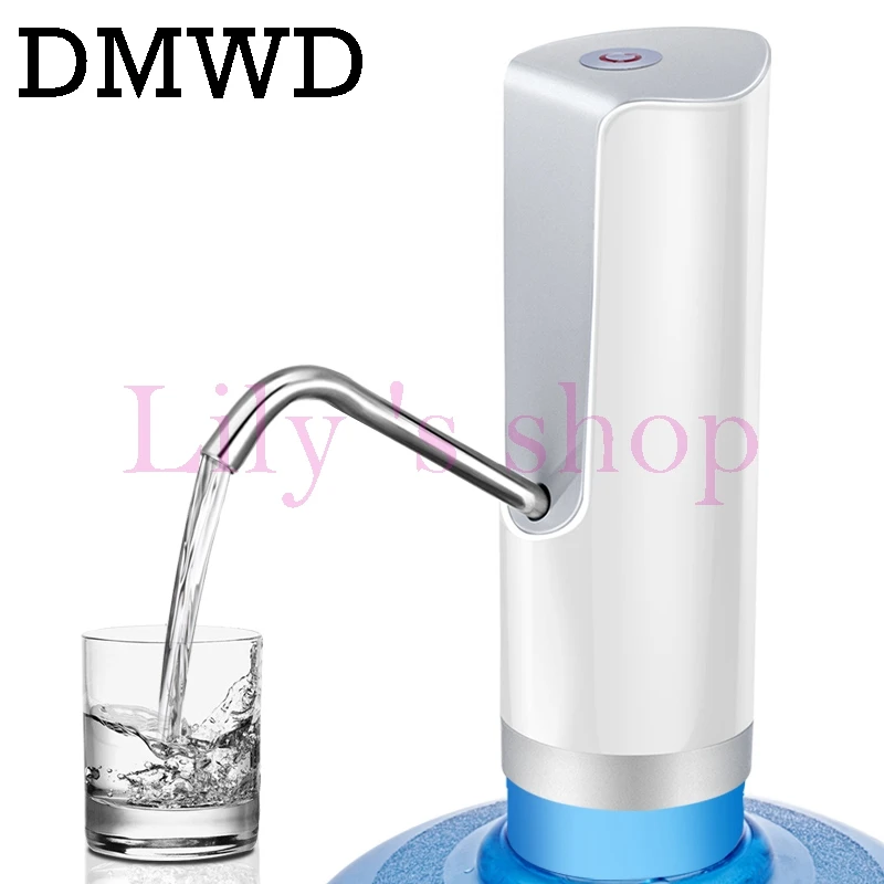 DMWD Wireless Pump water for Bottle electric water dispenser Suction units Portable automatic