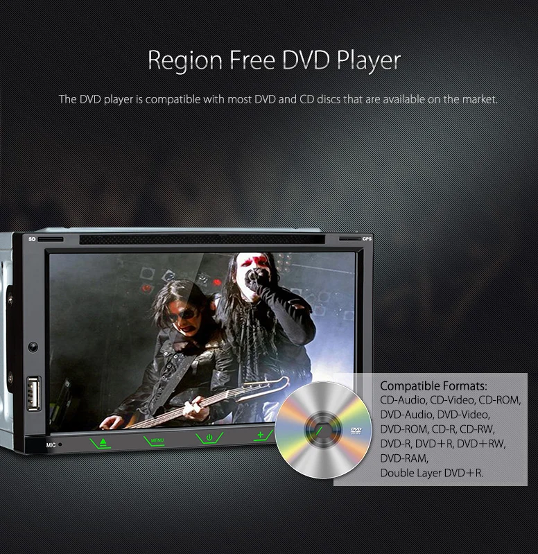 Excellent XTRONS 6.95 inch HD Digital Touch Screen 2 din Car DVD Player Bluetooth GPS Navigation Screen Mirror Stereo Radio Steering Wheel 12 Excellent XTRONS 6.95 inch HD Digital Touch Screen 2 din Car DVD Player Bluetooth GPS Navigation Screen Mirror Stereo Radio Steering Wheel 12