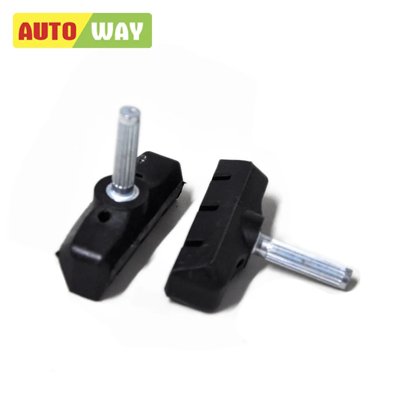 1 Pairs V Brake Blocks Cycle Bike Bicycle Road Blocks Pads Shoes Road 55mm