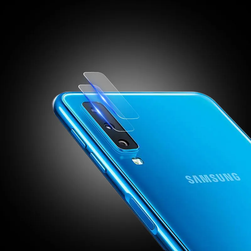 Защитное стекло для объектива закаленное Samsung Galaxy A6 A8 Plus A7 A9 2018 A30 A50 A70 A20E A10 M10 M20