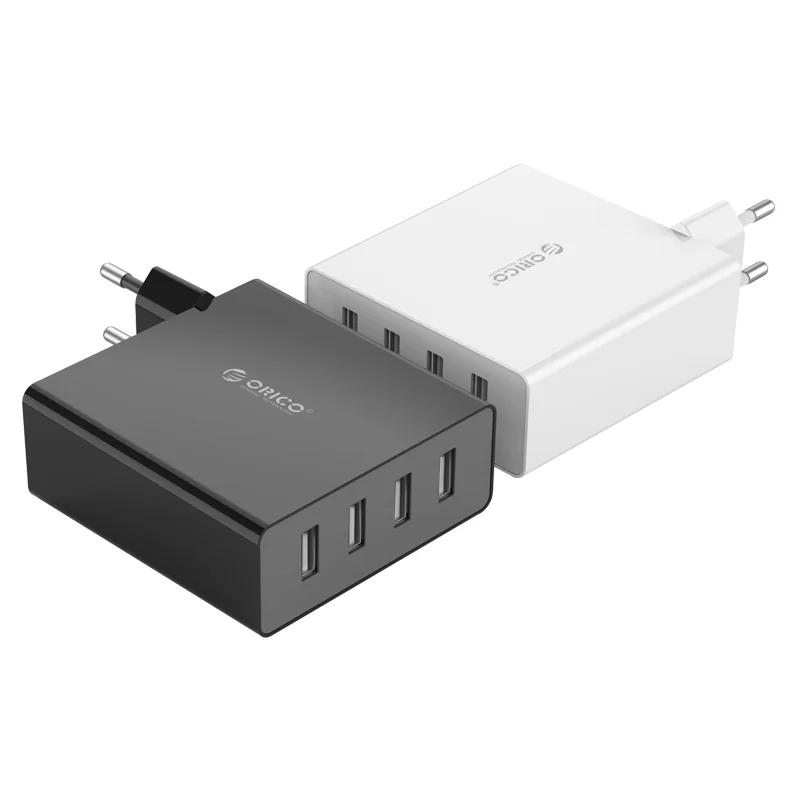 ORICO 4-портовое настенное зарядное устройство USB для телефона Быстрая зарядка 5V2. 4A* 4 6A30W зарядное устройство для планшета Pad для iphone samsung Xiaomi
