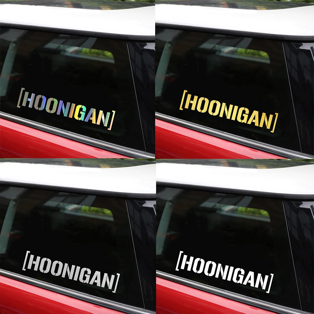 Наклейки и наклейки на автомобиль Hoonigan, наклейки на бампер для автомобиля, наклейки на бампер для автомобиля, наклейки на дверь, на окно, виниловые наклейки для автомобиля