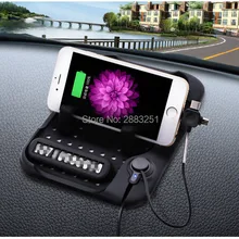 Многофункциональный автомобильный навигатор Мобильный Телефон Противоскользящий коврик USB зарядное устройство для DACIA logan, Duster sandero lodgy sandero аксессуары