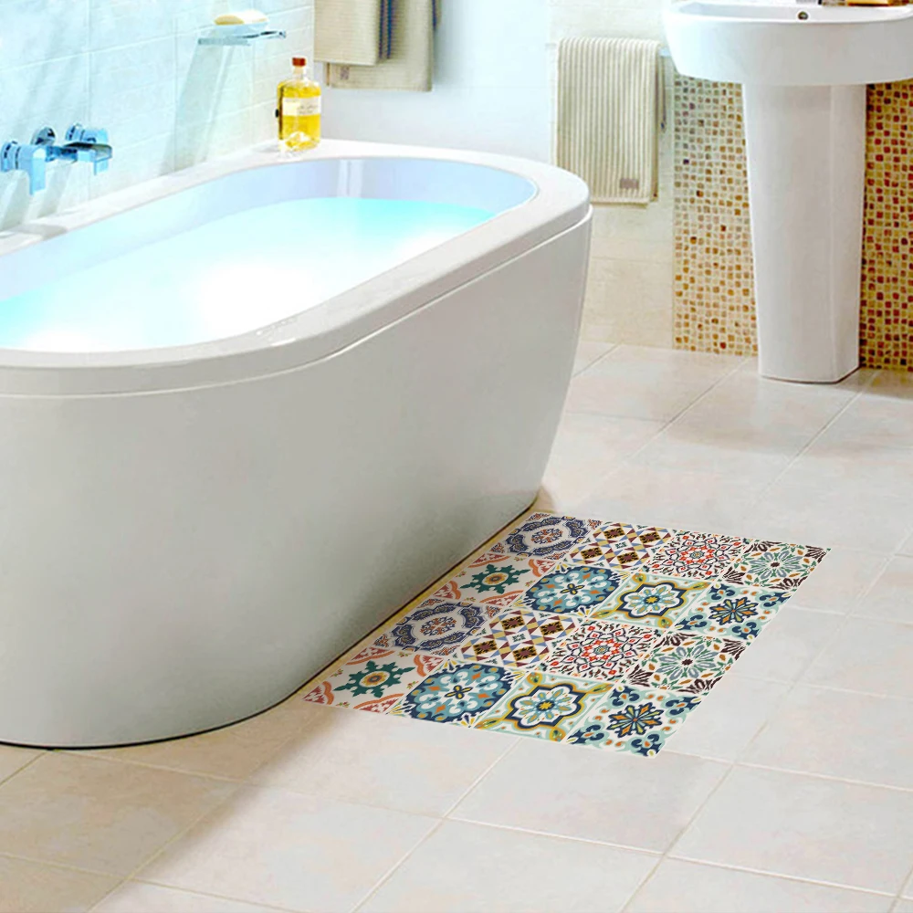 DIY 50x50 см износостойкий нескользящий водонепроницаемый ПВХ марокканский