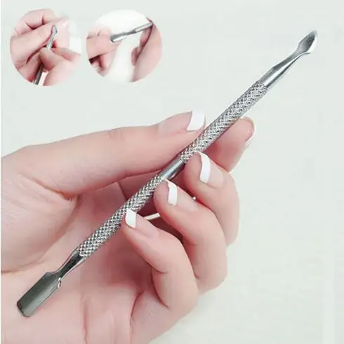Empurrador de Cutícula Removedor de Calos Ferramenta da Arte do Unha para o Salão de Manicure Dual Purpose Metal Unha Trimmer Como Polonês Atacado 9 ferramenta da arte do prego para o salão de manicure atacado