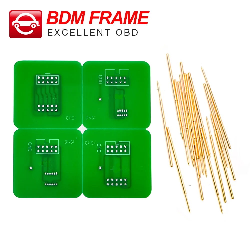 ECU Программатор и BDM штырьковый каркас 40 шт. игл бесплатная доставка|bdm frame pin|bdm100 ecu