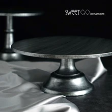 SWEETGO 1" Серебряный торт стенд для инструменты для украшения тортов из мастики Винтажный стиль Свадебные подложки аксессуары формы для выпечки поставщиков