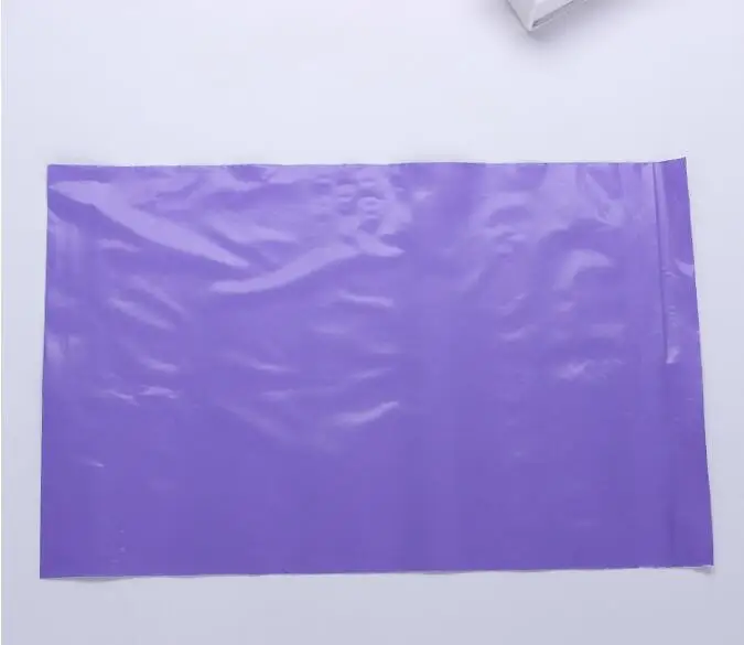 500 шт фиолетовый цвет почтовый конверт/пакет Эксперсс-курьер Полиэтиленовая упаковка сумка для хранения индивидуальный логотип