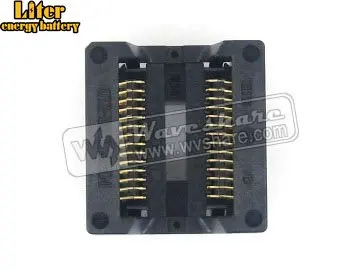 SOP28 SO28 SOIC28 OTS-28-1.27-04 Enplas IC тестирование и сгорание розетки программатор адаптер 7 5