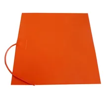 Пользовательские силиконовые грелку Нагреватель 24V 500W 400x400 мм с NTC Температура контроллер и с клеящейся задней