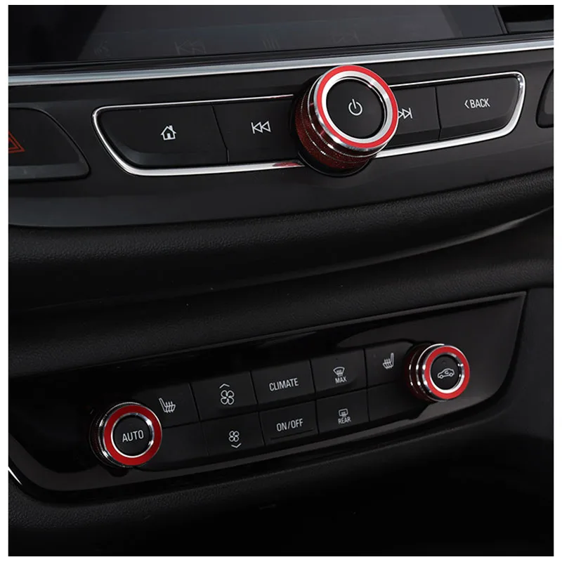 

Lsrtw2017 Aluminum Alloy Car Air Conditioning Button Headlight Adjust Circle for Buick Regal Opel Insignia Gs 2018 2019 2020