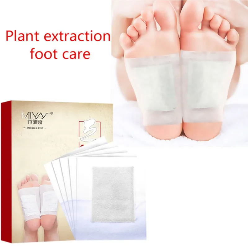 5 Pairs Tradition Chinese Medicine Detox Foot Patch Bamboo Vinegar