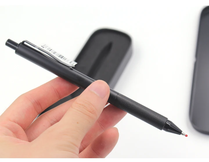 M& G U Серия гелевых ручек, полностью Металлическая гелевая ручка, Высококачественная подарочная коробка, 0,5 мм, гелевая ручка для студентов, офиса, 1 шт