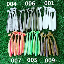 

Swolfy 36pcs 9cm 4.5g Fishing Lures Wobblers Carp Fishing Soft Lures Silicone Artificial Double Color Baits