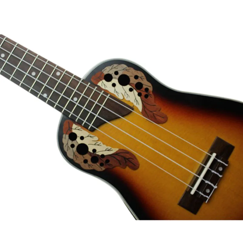 

MMFC-23 inch Compact Ukelele Ukulele Hawaiian Red Sunset Glow Spruce Rosewood Fretboard Bridge Concert Stringed Instrument wit