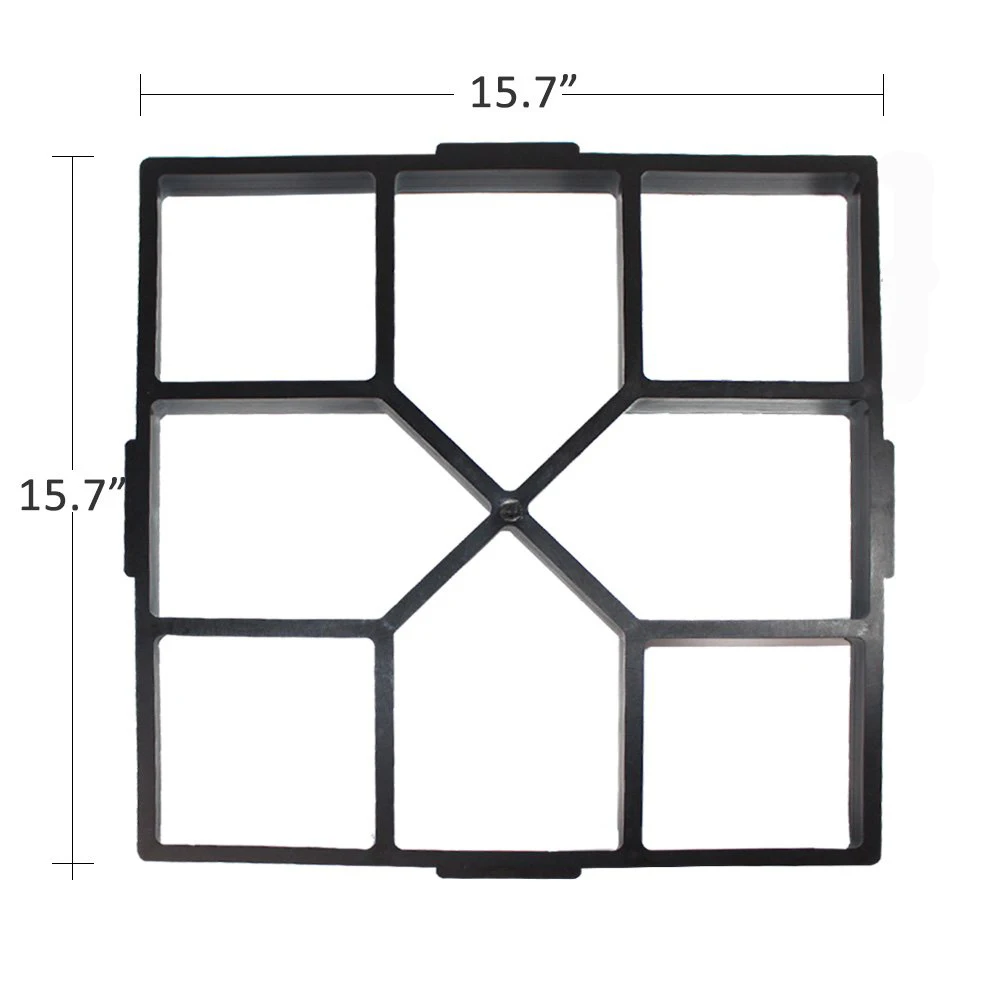 DIY Сад тротуар бетон шаговый Камень Плесень сад газон Pathmate Каменная форма