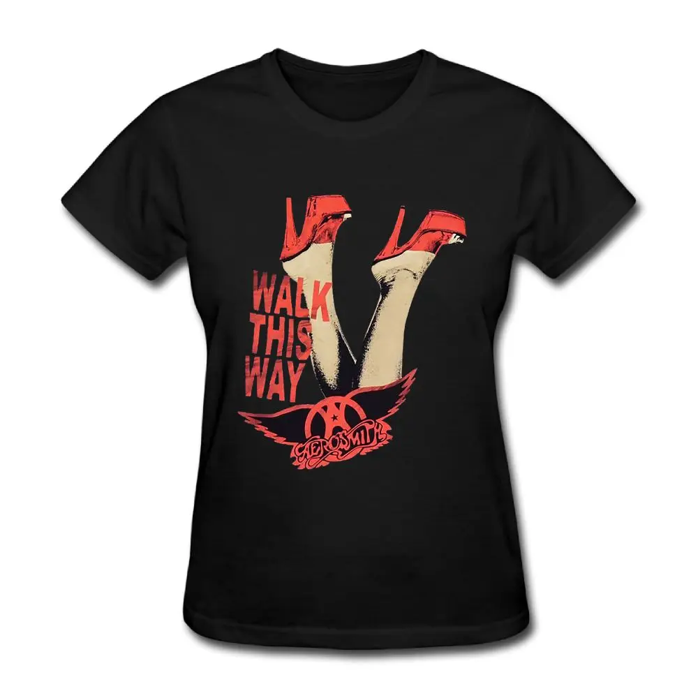 SAMCUSTOM Новинка 3D печать Aerosmith футболки для женщин Harajuku Забавный продукт