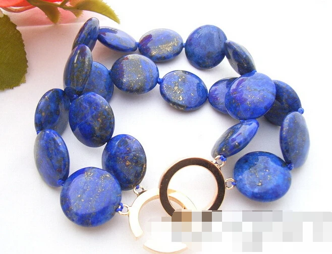 

free shipping 13330 2Strds lapis Lazuli Bracelet